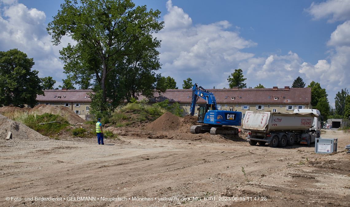 15.06.2023 - Abriss und Neubau der Maikäfersiedlung in Berga am LAim und Neuperlach